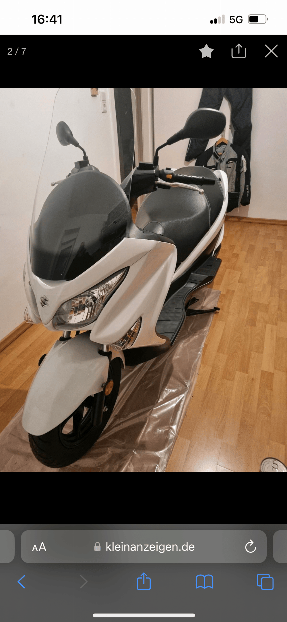 Motorrad verkaufen Suzuki Burgman 125 Ankauf